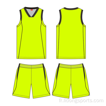 Uniforme de basket-ball Portez un maillot et des shorts de basket-ball pour les jeunes